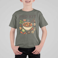 Funny Pho Kit Vietnamese Noodle Pun T Shirt For Kid Ramen Pho Lovers Hilarious Foodie Graphic - Wonder Print Shop