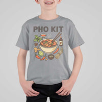 Funny Pho Kit Vietnamese Noodle Pun T Shirt For Kid Ramen Pho Lovers Hilarious Foodie Graphic - Wonder Print Shop