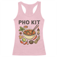 Funny Pho Kit Vietnamese Noodle Pun Racerback Tank Top Ramen Pho Lovers Hilarious Foodie Graphic - Wonder Print Shop