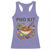Funny Pho Kit Vietnamese Noodle Pun Racerback Tank Top Ramen Pho Lovers Hilarious Foodie Graphic - Wonder Print Shop