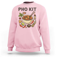 Funny Pho Kit Vietnamese Noodle Pun Sweatshirt Ramen Pho Lovers Hilarious Foodie Graphic - Wonder Print Shop