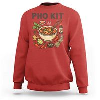 Funny Pho Kit Vietnamese Noodle Pun Sweatshirt Ramen Pho Lovers Hilarious Foodie Graphic - Wonder Print Shop
