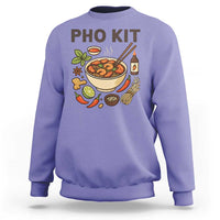Funny Pho Kit Vietnamese Noodle Pun Sweatshirt Ramen Pho Lovers Hilarious Foodie Graphic - Wonder Print Shop