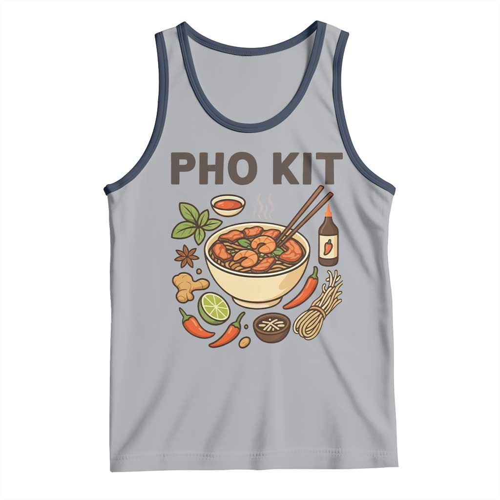 Funny Pho Kit Vietnamese Noodle Pun Tank Top Ramen Pho Lovers Hilarious Foodie Graphic - Wonder Print Shop
