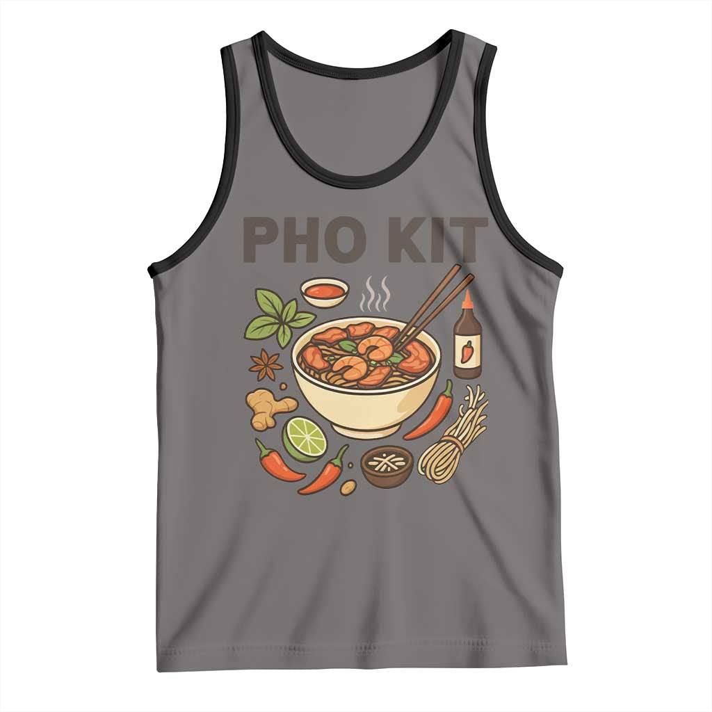 Funny Pho Kit Vietnamese Noodle Pun Tank Top Ramen Pho Lovers Hilarious Foodie Graphic - Wonder Print Shop