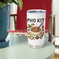 Funny Pho Kit Vietnamese Noodle Pun Tumbler Cup Ramen Pho Lovers Hilarious Foodie Graphic - Wonder Print Shop