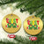 Christmas Couples Christmas Ornament Chestnuts Xmas Matching Family Funny Chest Skeleton - Wonder Print Shop