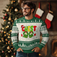 Christmas Couples Ugly Christmas Sweater Chestnuts Xmas Matching Family Funny Chest Skeleton - Wonder Print Shop