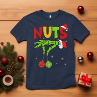 Christmas Couples T Shirt Chestnuts Xmas Matching Family Funny Nuts Skeleton - Wonder Print Shop