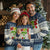 Christmas Couples Ugly Christmas Sweater Chestnuts Xmas Matching Family Funny Nuts Skeleton - Wonder Print Shop