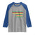 Black History Month Raglan Shirt African American Pride US Flag
