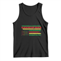 Black History Month Tank Top African American Pride US Flag