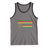 Black History Month Tank Top African American Pride US Flag