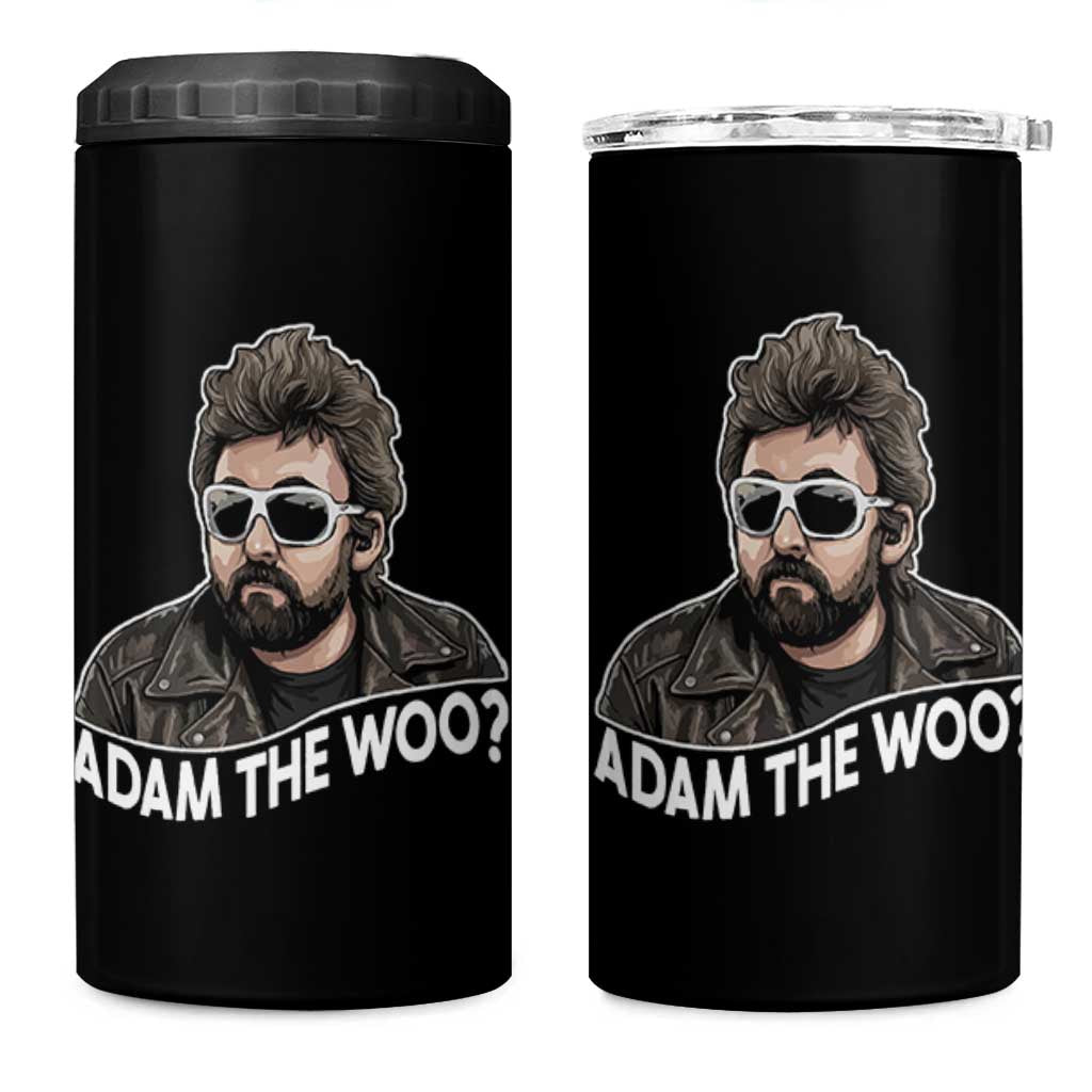 Adam Inspired Graphic 4 in 1 Can Cooler Tumbler The Woo Memorial Tribute - Wonder Print Shop
