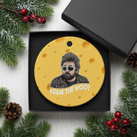 Adam Inspired Graphic Ceramic Ornament The Woo Memorial Tribute - Wonder Print Shop
