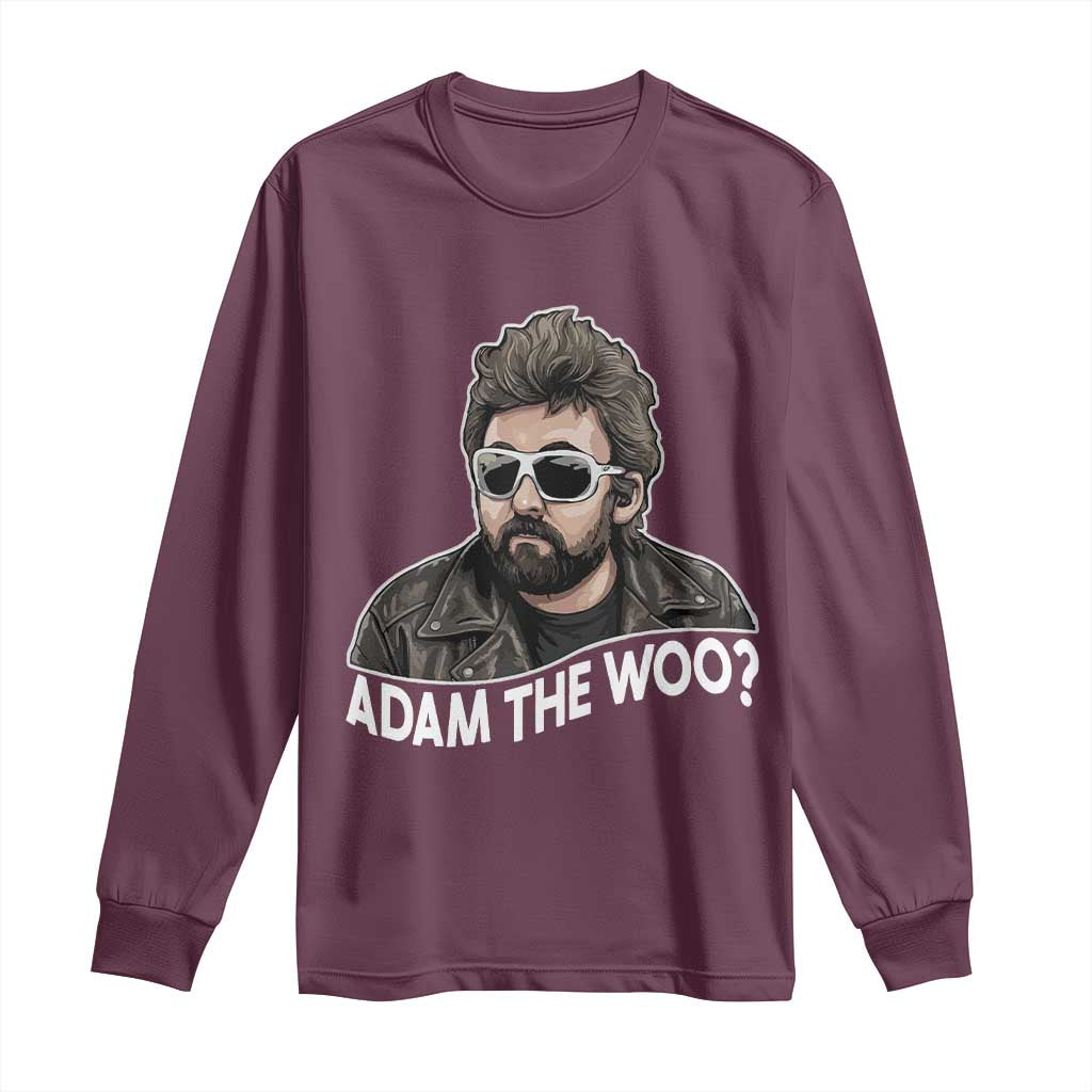 Adam Inspired Graphic Long Sleeve Shirt The Woo Memorial Tribute - Wonder Print Shop