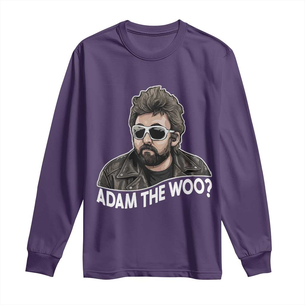 Adam Inspired Graphic Long Sleeve Shirt The Woo Memorial Tribute - Wonder Print Shop