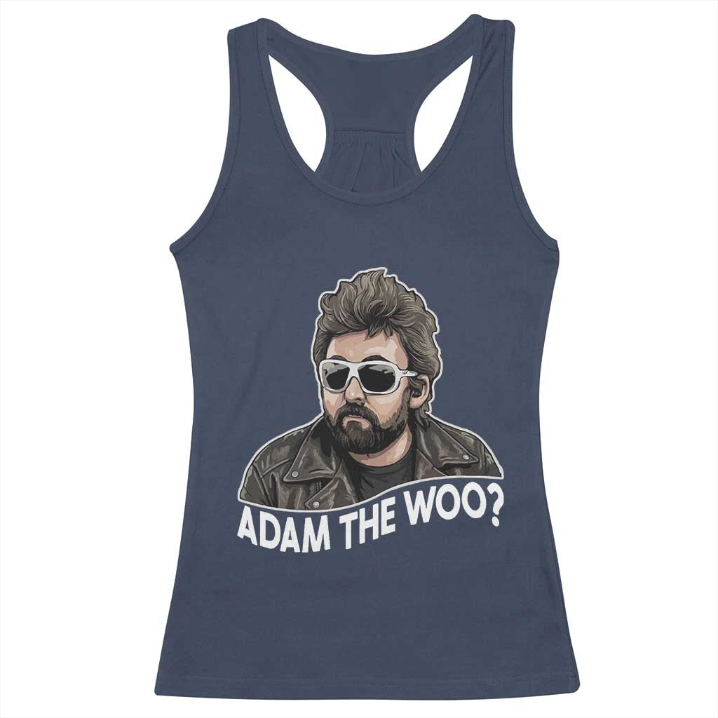 Adam Inspired Graphic Racerback Tank Top The Woo Memorial Tribute - Wonder Print Shop
