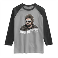 Adam Inspired Graphic Raglan Shirt The Woo Memorial Tribute - Wonder Print Shop