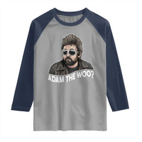 Adam Inspired Graphic Raglan Shirt The Woo Memorial Tribute - Wonder Print Shop