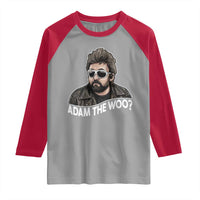Adam Inspired Graphic Raglan Shirt The Woo Memorial Tribute - Wonder Print Shop