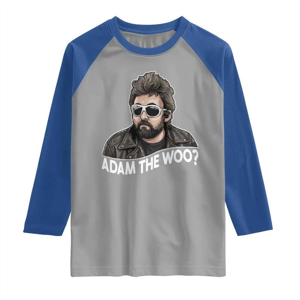 Adam Inspired Graphic Raglan Shirt The Woo Memorial Tribute - Wonder Print Shop