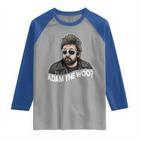 Adam Inspired Graphic Raglan Shirt The Woo Memorial Tribute - Wonder Print Shop