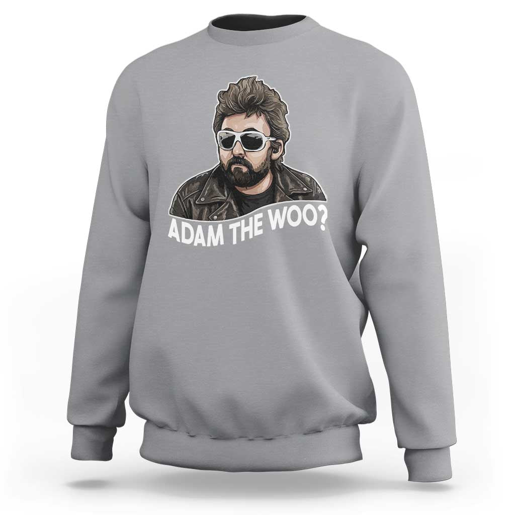 Adam Inspired Graphic Sweatshirt The Woo Memorial Tribute - Wonder Print Shop