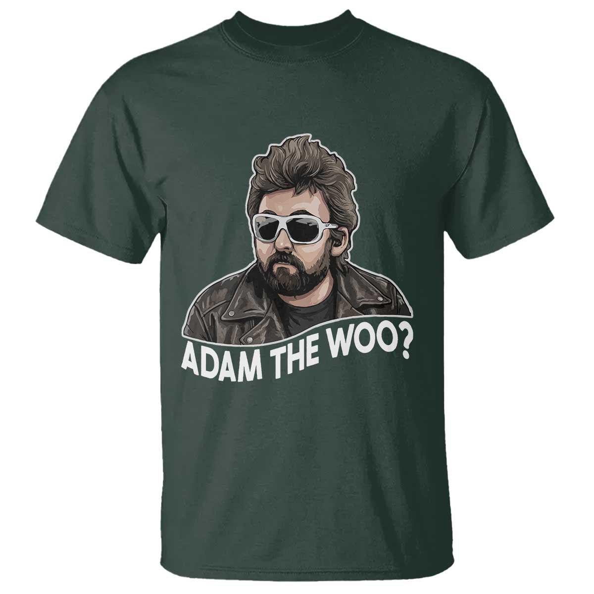Adam Inspired Graphic T Shirt The Woo Memorial Tribute - Wonder Print Shop