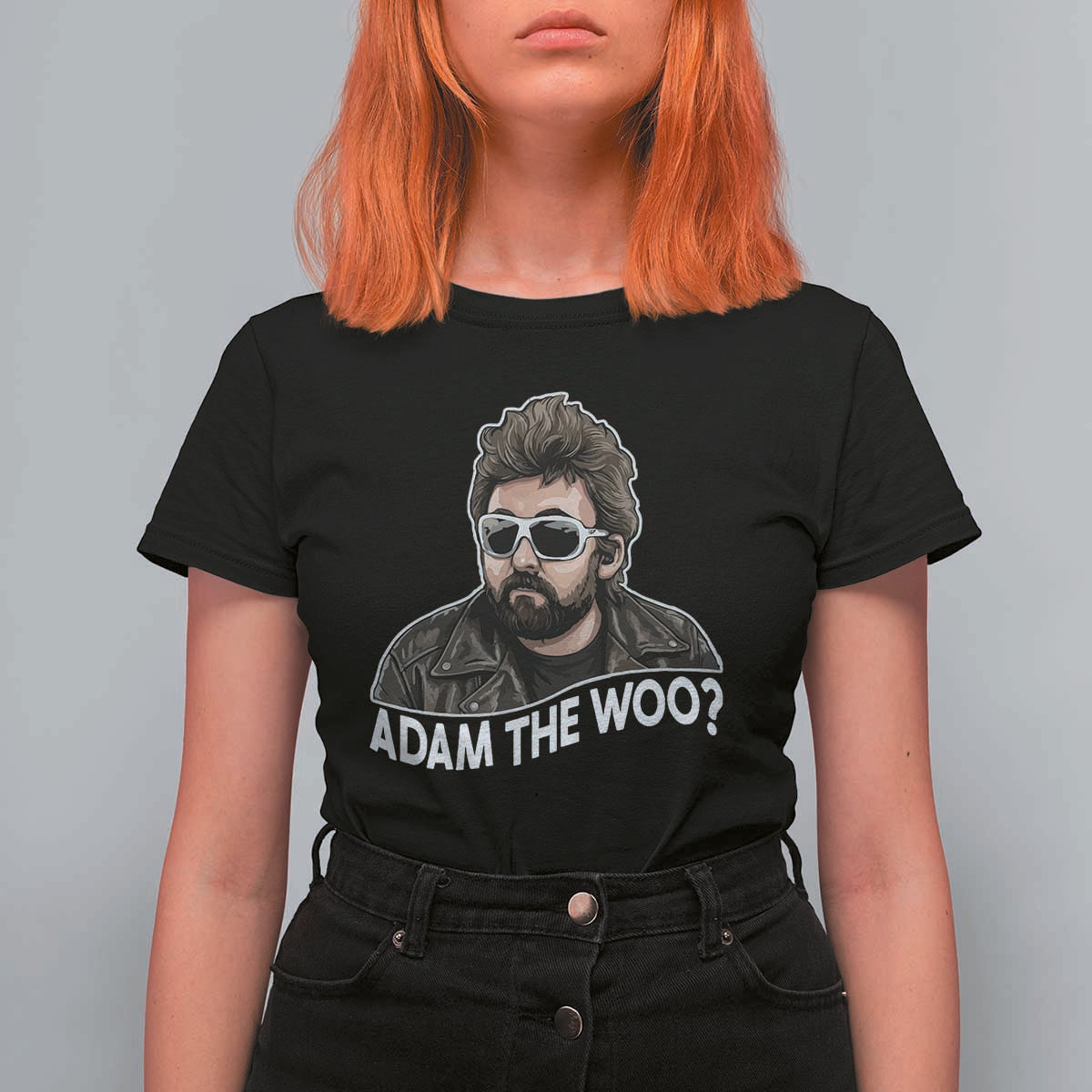 Adam Inspired Graphic T Shirt For Women The Woo Memorial Tribute - Wonder Print Shop