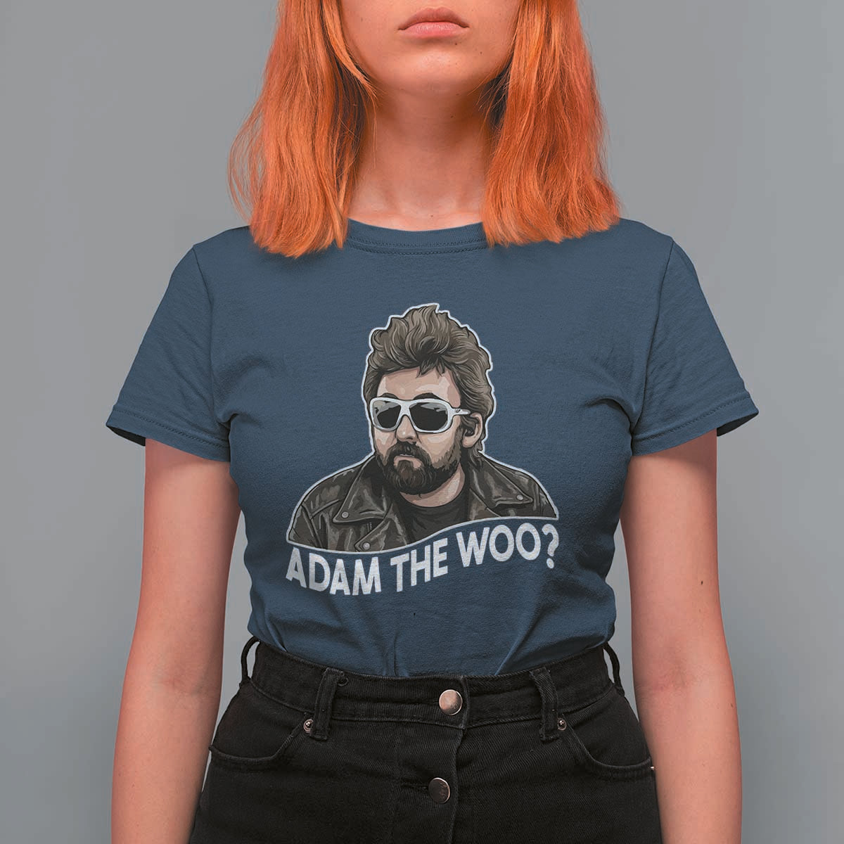 Adam Inspired Graphic T Shirt For Women The Woo Memorial Tribute - Wonder Print Shop