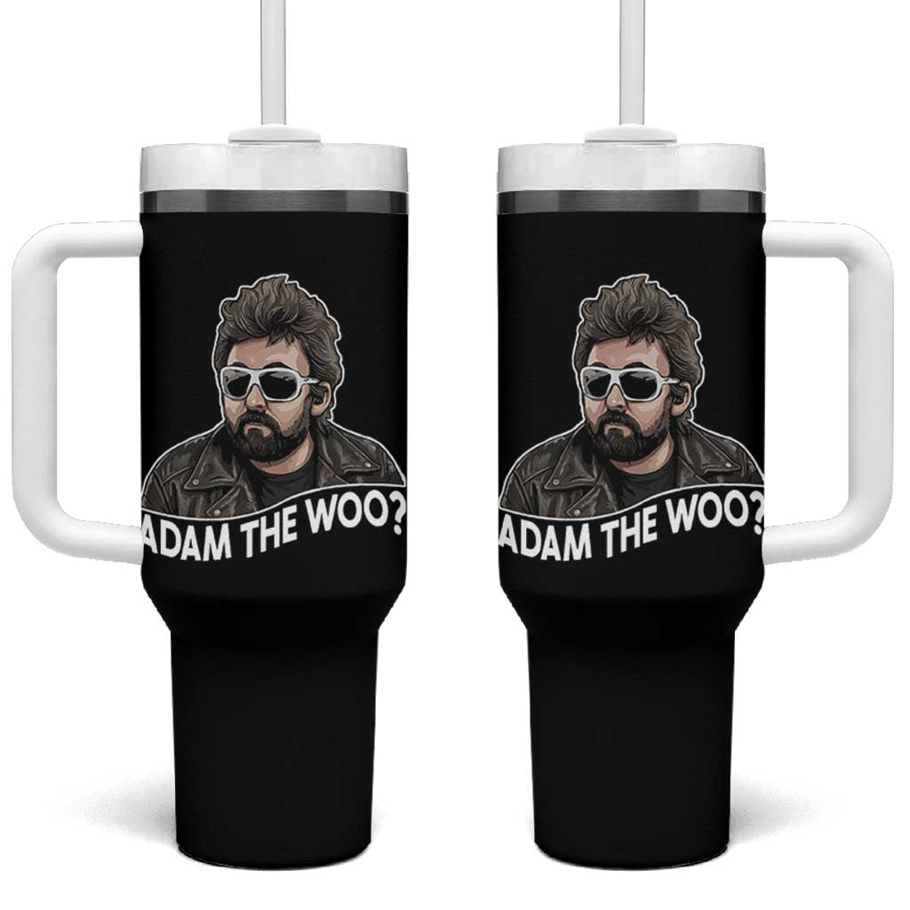 Adam Inspired Graphic Tumbler With Handle The Woo Memorial Tribute - Wonder Print Shop