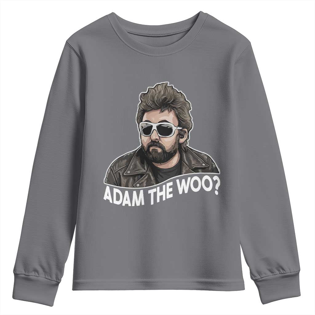 Adam Inspired Graphic Youth Sweatshirt The Woo Memorial Tribute - Wonder Print Shop