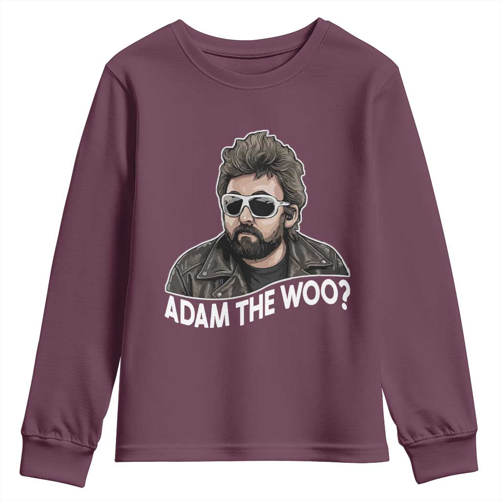 Adam Inspired Graphic Youth Sweatshirt The Woo Memorial Tribute - Wonder Print Shop