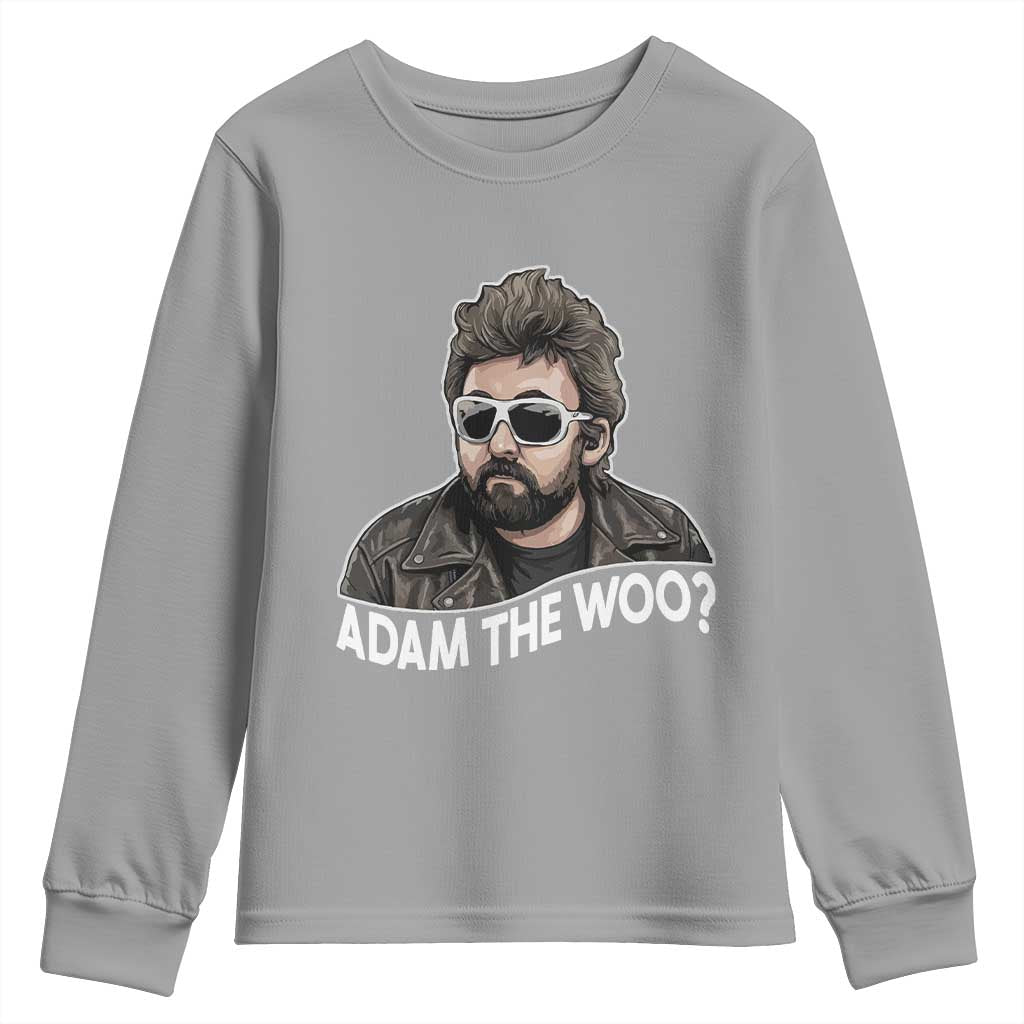 Adam Inspired Graphic Youth Sweatshirt The Woo Memorial Tribute - Wonder Print Shop