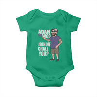 Adam Inspired Graphic Baby Onesie The Woo Memorial Tribute Join Me Shall You - Wonder Print Shop
