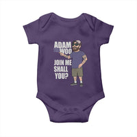 Adam Inspired Graphic Baby Onesie The Woo Memorial Tribute Join Me Shall You - Wonder Print Shop