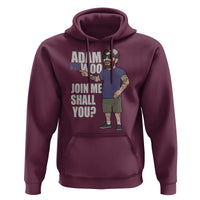 Adam Inspired Graphic Hoodie The Woo Memorial Tribute Join Me Shall You - Wonder Print Shop