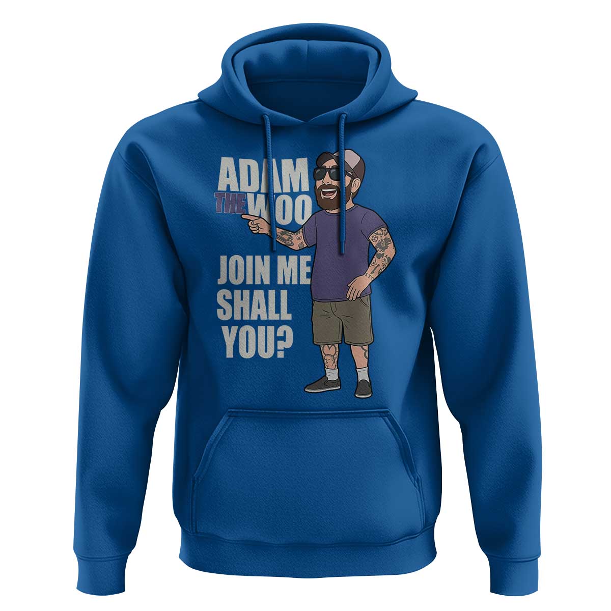 Adam Inspired Graphic Hoodie The Woo Memorial Tribute Join Me Shall You - Wonder Print Shop