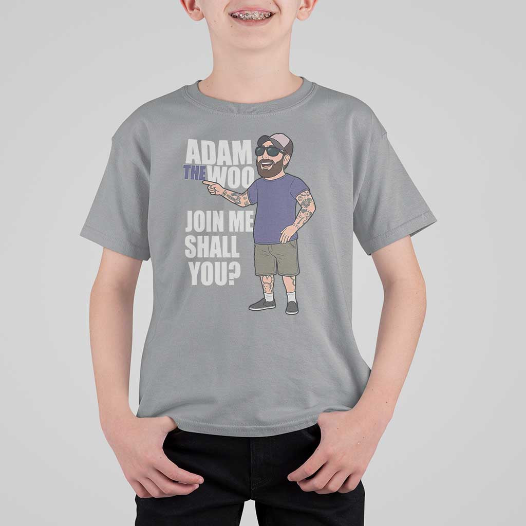 Adam Inspired Graphic T Shirt For Kid The Woo Memorial Tribute Join Me Shall You - Wonder Print Shop