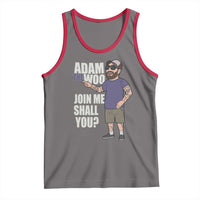 Adam Inspired Graphic Tank Top The Woo Memorial Tribute Join Me Shall You - Wonder Print Shop