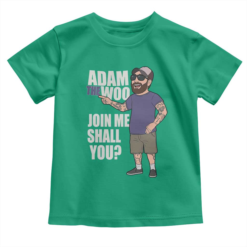 Adam Inspired Graphic Toddler T Shirt The Woo Memorial Tribute Join Me Shall You - Wonder Print Shop