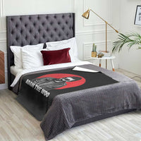 Adam Inspired Graphic Throw Blanket The Woo In Remembrance Memorial Tribute - Wonder Print Shop