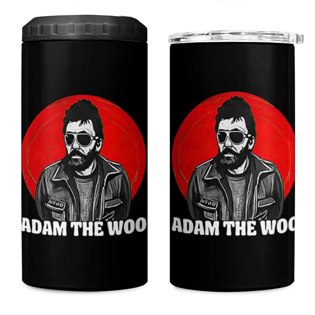 Adam Inspired Graphic 4 in 1 Can Cooler Tumbler The Woo In Remembrance Memorial Tribute - Wonder Print Shop
