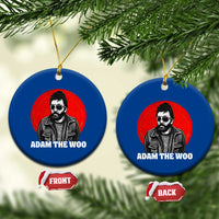 Adam Inspired Graphic Ceramic Ornament The Woo In Remembrance Memorial Tribute - Wonder Print Shop