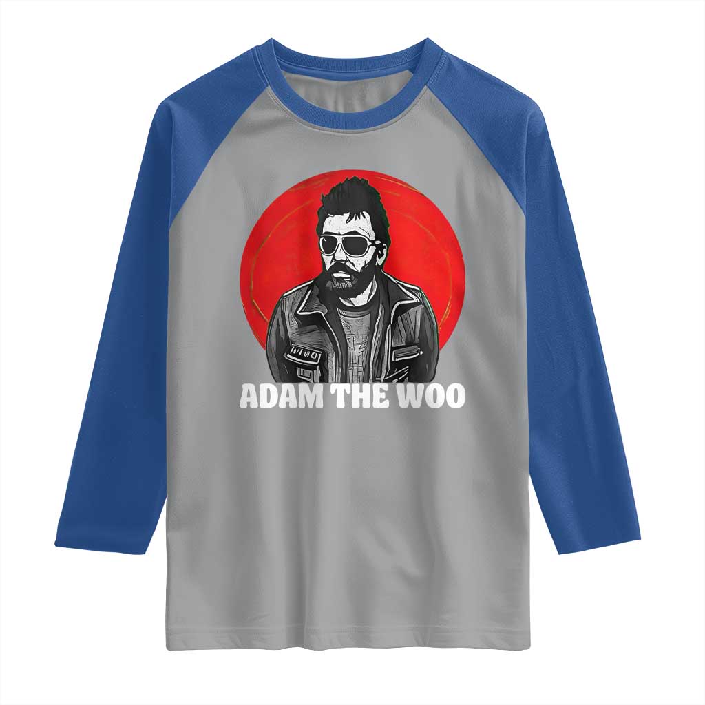 Adam Inspired Graphic Raglan Shirt The Woo In Remembrance Memorial Tribute - Wonder Print Shop