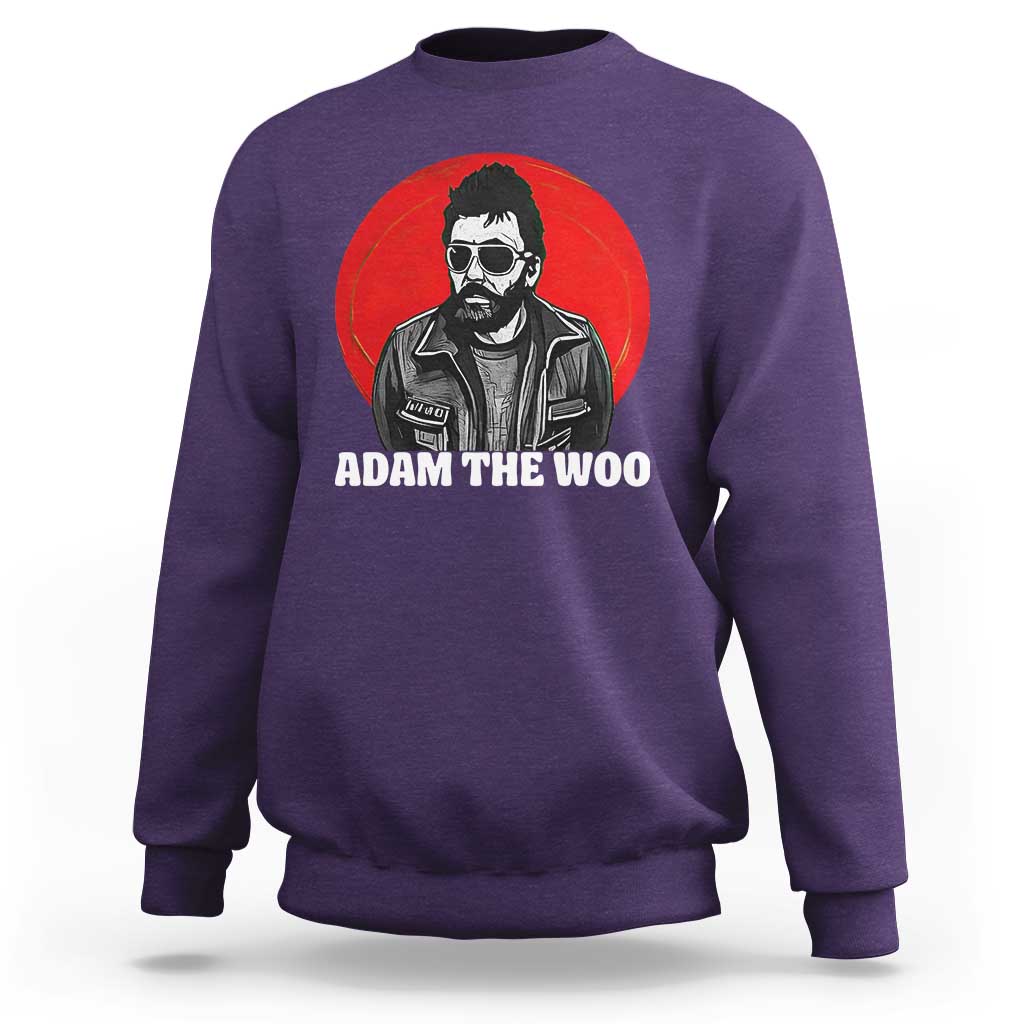 Adam Inspired Graphic Sweatshirt The Woo In Remembrance Memorial Tribute - Wonder Print Shop