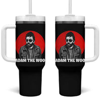 Adam Inspired Graphic Tumbler With Handle The Woo In Remembrance Memorial Tribute - Wonder Print Shop