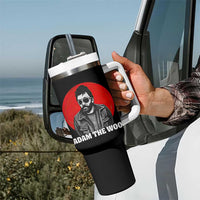 Adam Inspired Graphic Tumbler With Handle The Woo In Remembrance Memorial Tribute - Wonder Print Shop