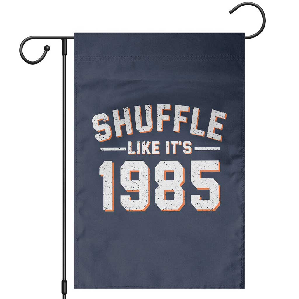 Shuffle Like It’s 1985 Garden Flag Retro Championship Celebrated - Wonder Print Shop